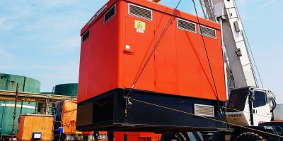Izamiento y montaje del compartimiento del interruptor TG-7